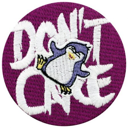Don't Care Penguin Patch