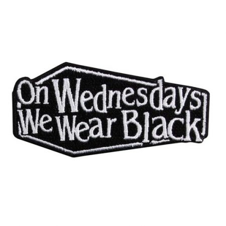 On Wednesdays We Wear Black Patch